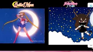 как выглядит сейлор мун в гаче пренцеса и обычная сейлор мун