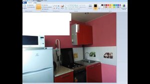 ПОКРАСИЛА ОБЫЧНЫЕ ОБОИ!? DIY / РЕМОНТ КУХНИ