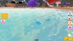МЕГА ГОРКА! САМАЯ БОЛЬШАЯ ВОДНАЯ ГОРКА В МИРЕ! БЕЗУМИЕ В АКВАПАРКЕ В ROBLOX