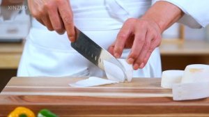 Шеф нож XINZUO 8.5'' Inch Chef Knife High Carbon 62-64 HRC