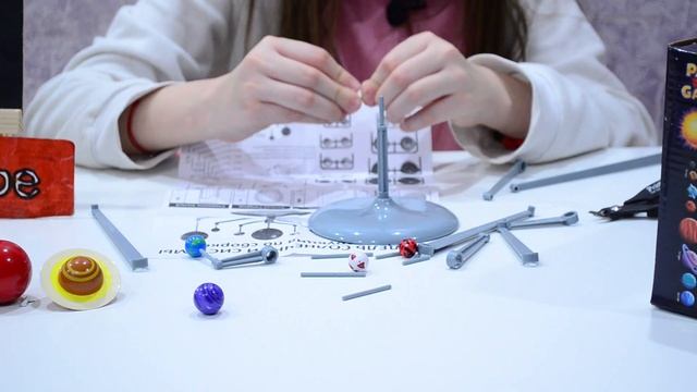 Макет солнечной системы из Фикс Прайса. Собираем конструктор модель солнечной системы из FixPrice.