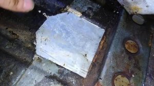 Заплатка на днище ваз 2114