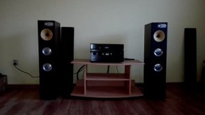B&W 683 Denon AVR 2808 Denon DVD 1940 HIGH-END zostava