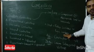 #VTU CONTROL ENGINEERING  (17ME73) CONTROLLERS - ON/OFF CONTROLLERS.