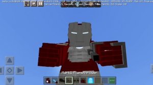 Мод на железного человека в майнкрафт пе 1.19: Iron man