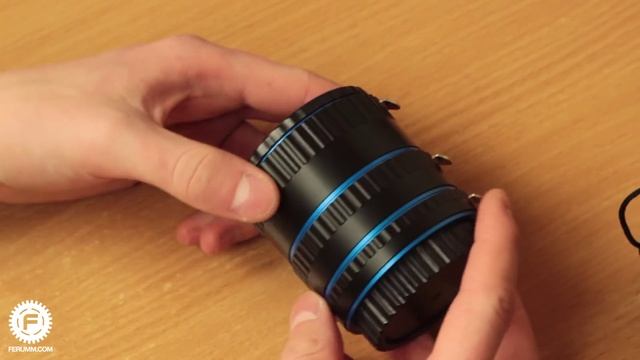 Макрокольца за 17$ распаковка от FERUMM.COM! 13mm 21mm 31mm AF Macro Extension Tube Set for Canon смотреть онлайн
