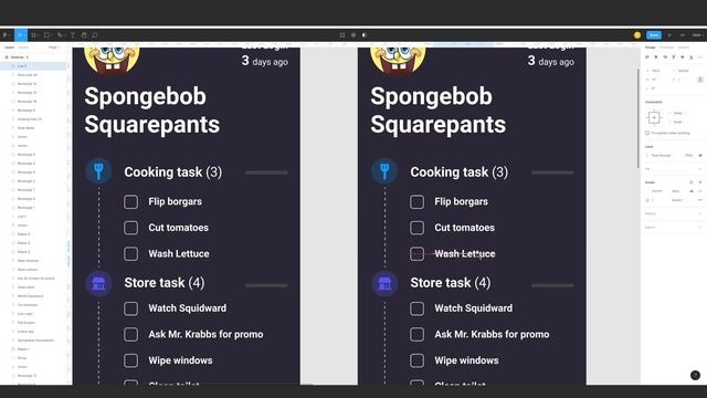 EZ Tutorial Light Mode to Dark Mode  [ Plus: Creating a list removal animation ] Figma Smart Animat