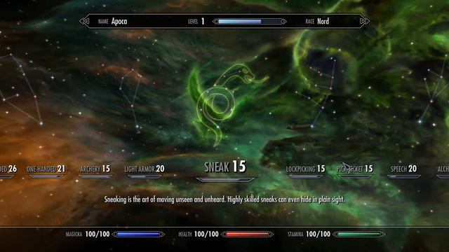 Skyrim - Skills list смотреть онлайн