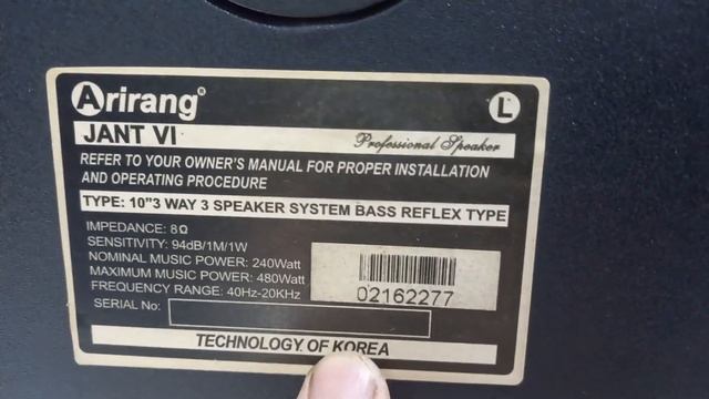 3 cặp loa arirang T2-T3-TVII. korea zin karaok hay nghe nhạc chất lh 0977-565-277 смотреть онлайн