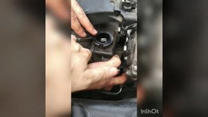 Замена масла и фильтра  гур w221 Mersedes