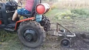 Самодельный тракторок (очередной)