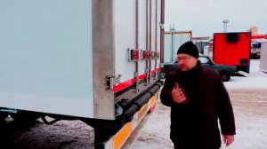 Новый полуприцеп-рефрижератор.