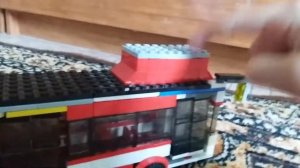 Lego самоделка автобус ЛиАЗ 5292 пригородный