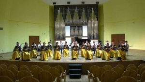 А. Жұбанов "Би күйі" Құрманғазы ат. ҚҰК Домбырашылар ансамблі