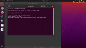 Install Chromium on Ubuntu 20.04.1 LTS | 2021