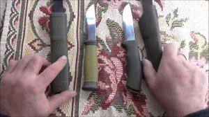 #3 Мои мысли о ножах Mora " 2000 Outdoor"и "Bushcraft Forest"