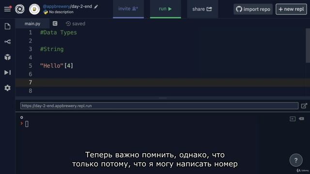 [100 Days of Python] (День 002) 017 Примитивные типы данных Python