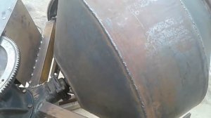 Бетономешалка своими руками!!!  Concrete mixer with its own hands!!!