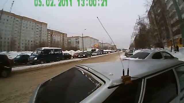 Казань - объезжаем пробки по встречке смотреть онлайн