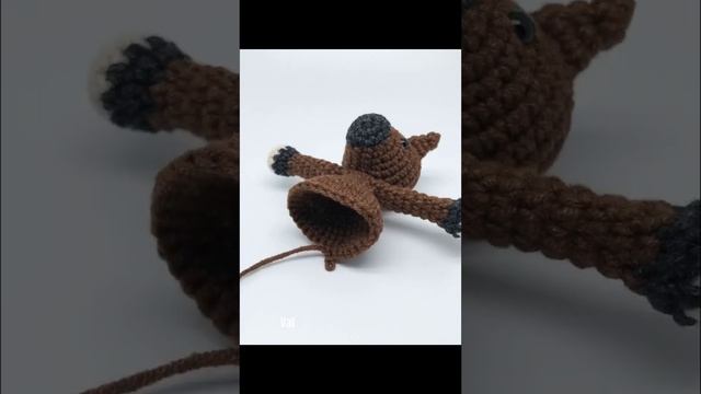 Вязаная лошадка - процесс создания игрушки амигуруми