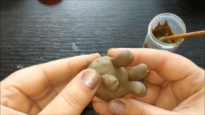 DIY  Как слепить овечку из глины (мастер-класс)