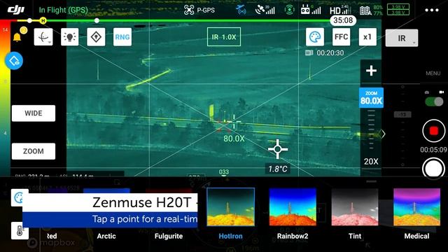 DJI M300 Using Zenmuse H20T Thermal: Example Footage смотреть онлайн