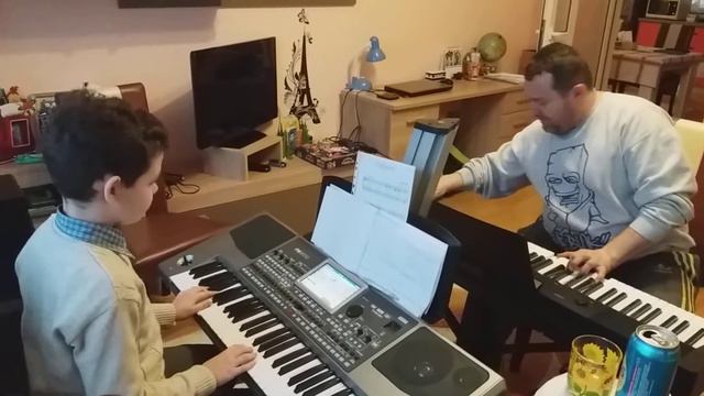 Prof.Ghiata Ciprian & Denis Sabau - Lectie orga . смотреть онлайн