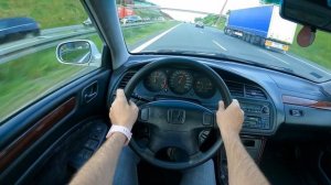 тест драйв хонда аккорд 1.8 I 136л с  обзор дизайн вождение