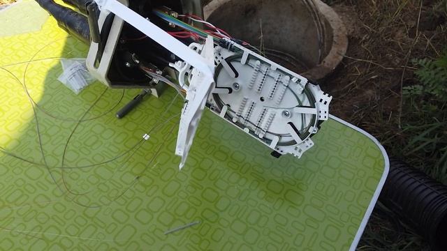 GPON грунтом в новый поселок. смотреть онлайн