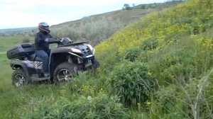 квадроциклы CF MOTO. максимальная скорость.вечерняя прогулка