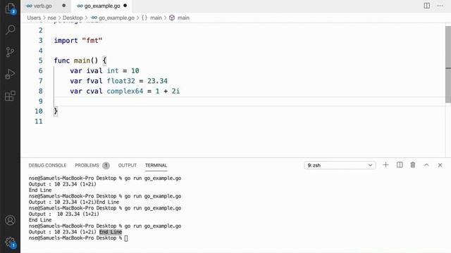 04 | Input & Output Function in Go Lang | Go Tutorial | Go Lang Programming