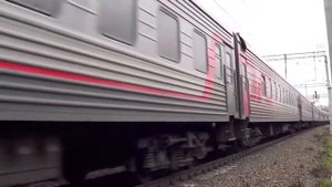 Встреча ЧС2к-638 и ЧС2к-833 с поездами №17 и №382