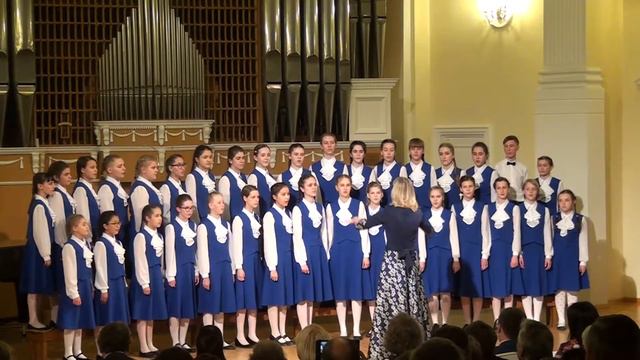 старший хор С Рахманинов СЛАВА НАРОДУ смотреть онлайн