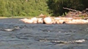 Река Тагул рыбалка в 3 пороге