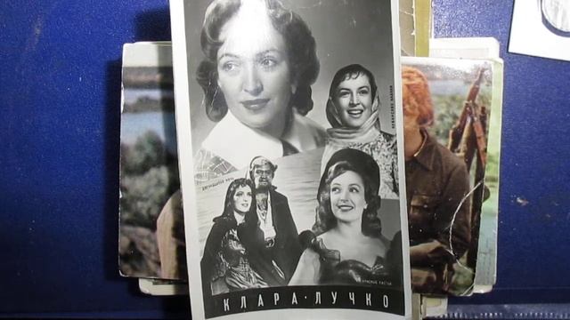 актёры и актрисы Советского кино на старых открытках !