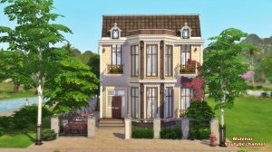 Роскошный семейный дом? TOWNHOUSE│No CC │THE SIMS 4 Stop Motion Build.mp4