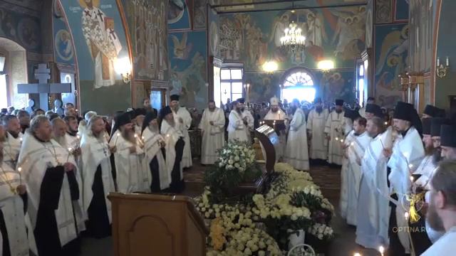 Отпевание и погребение отца Илиодора