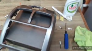 Процесс изготовления консоли на акцента по 2 din мафон?