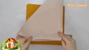 ЮБКА С ДВОЙНЫМ ПОДОЛОМ. Раскрой и сшивание юбки-зонтика очень простым способом