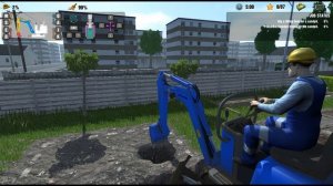 Lets Play DIG IT! A Digger Simulator! - Unit Lost Digs FOR VICTORY!