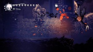 Светозарный. Крылатый Носк. Без урона. Без магии. Без амулетов.  [Hollow Knight]