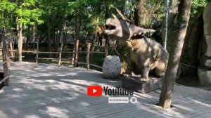 Дино парк! Глеб отправился в парк ДИНОЗАВРОВ! Тирекс и многие другие