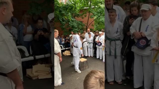 Экзамен на черный пояс(1 дан)  #карате #karate #экзамен #черныйпояс #blackbelt #спорт #тренировка