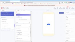 Мастер-класс - Создаем своё мобильное приложение. Thunkable начало.