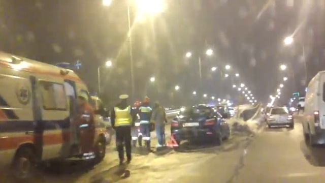 Wypadek wiadukty przy blue city Warszawa смотреть онлайн