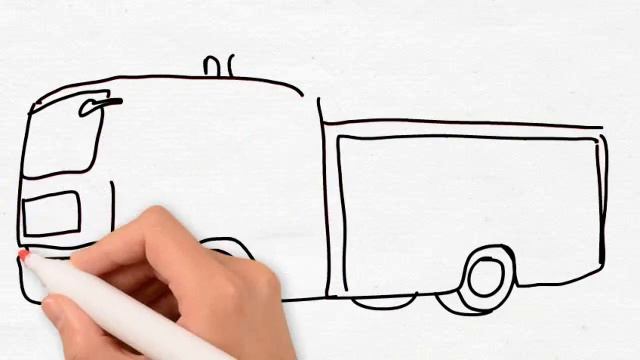 Рисуем транспорт-описание транспорта на английском языке с переводом -Vehicles for Kids!!! смотреть онлайн