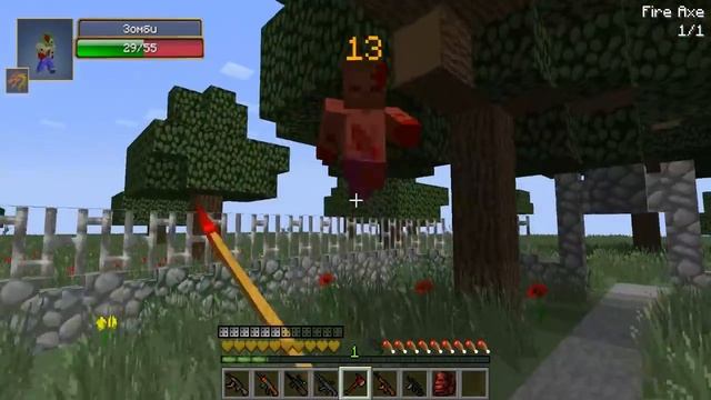 НОВЫЙ БОСС? СКЕЛЕТ МУТАНТ! АИРДРОП ВОЕННЫХ? ЗОМБИ АПОКАЛИПСИС В МАЙНКРАФТ #25 смотреть онлайн