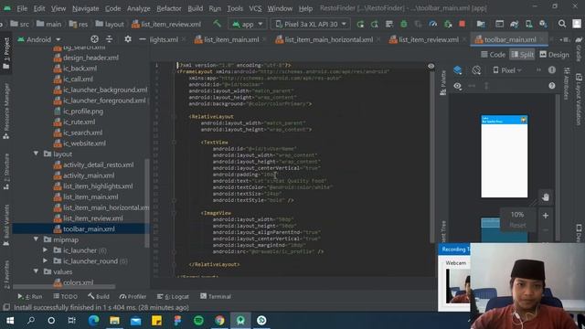 TUTORIAL APLIKASI RESTOFINDER MENGGUNAKAN ZOMATO API ANDROID STUDIO KOTLIN ANDROID DEVELOPMENT смотреть онлайн