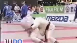 JUDO 1985 World Championships: Takahiro Nishida (JPN) - Byeong-Keun Ahn (KOR)