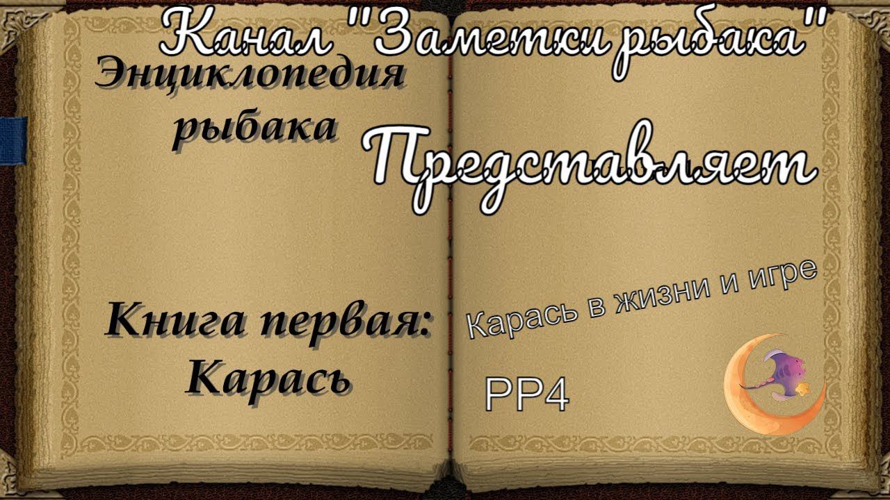 ЭНЦИКЛОПЕДИЯ РЫБАКА: КНИГА ПЕРВАЯ - КАРАСЬ  #rf4 #русскаярыбалка4 #рр4